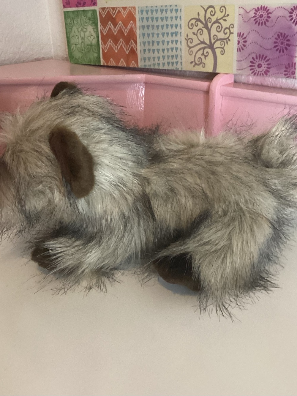 Cairn Terrier Dog 11” Plush Demdaco Realistic Fuzzy Fur Nath & Jules
